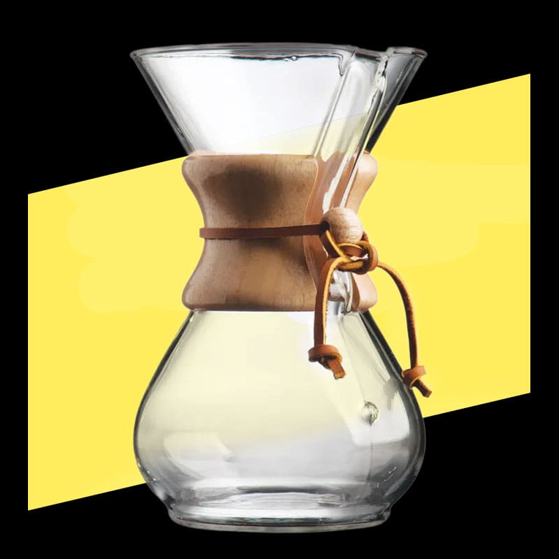 Cafetera Chemex clásica para 6 tazas